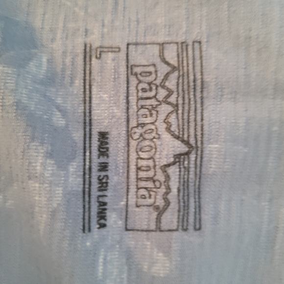 Patagonia Floral Midi Dress - Blue and White - Picture 3 of 3